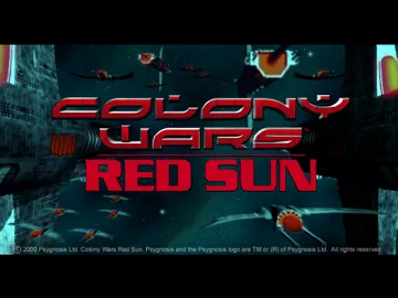 Colony Wars - Red Sun (GE) screen shot title